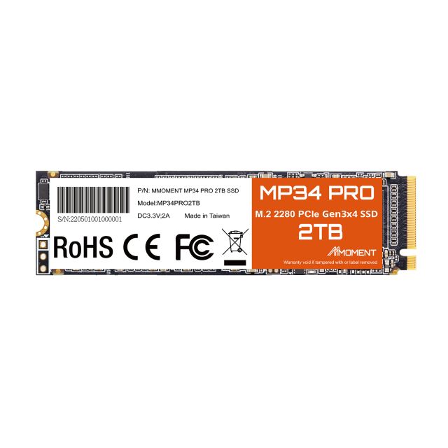 Moment MP34 PCIe 3x4 M.2 2280 SSD-MOMENT